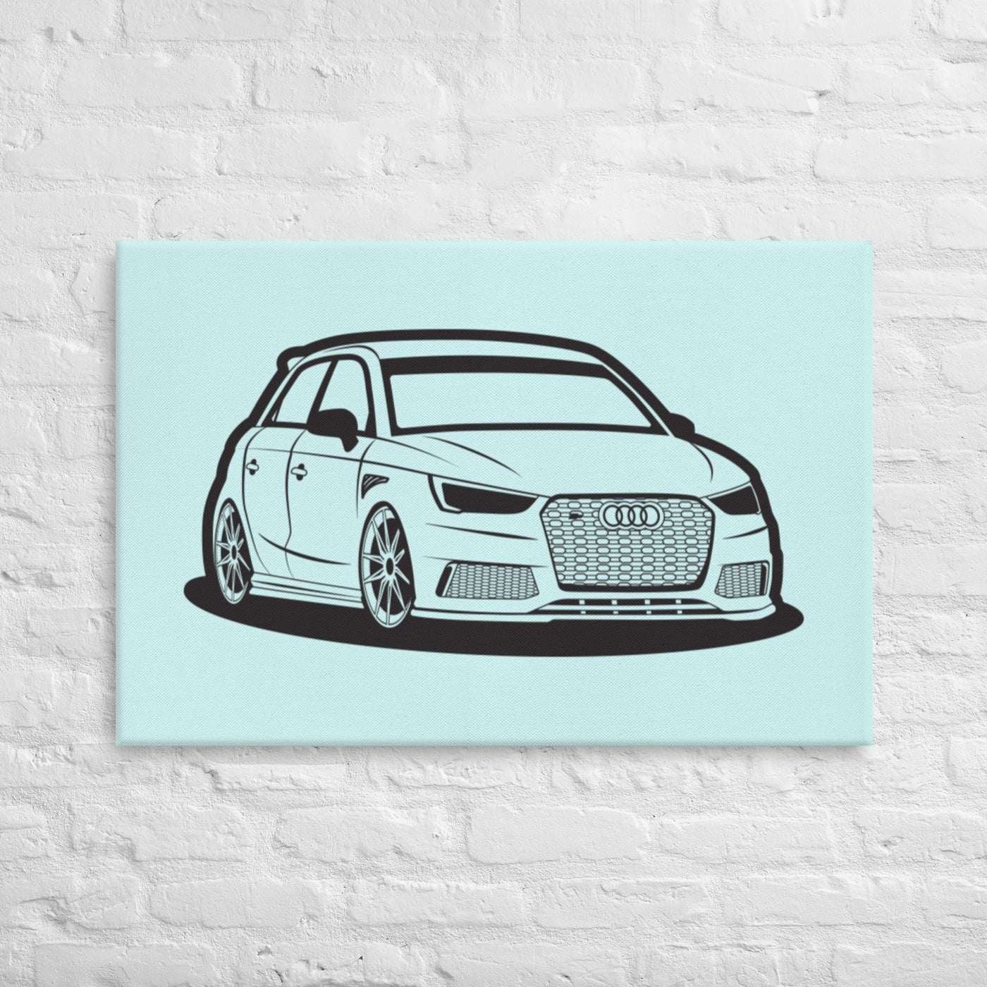 Custom Car Poster - Canvas poster